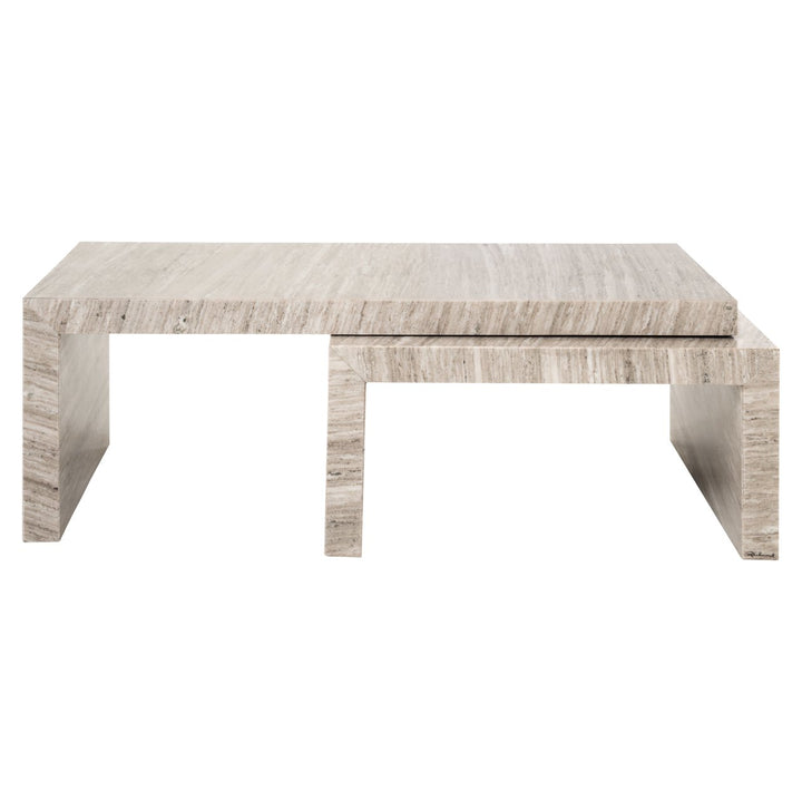Salontafel Novaz sand (Set of 2)