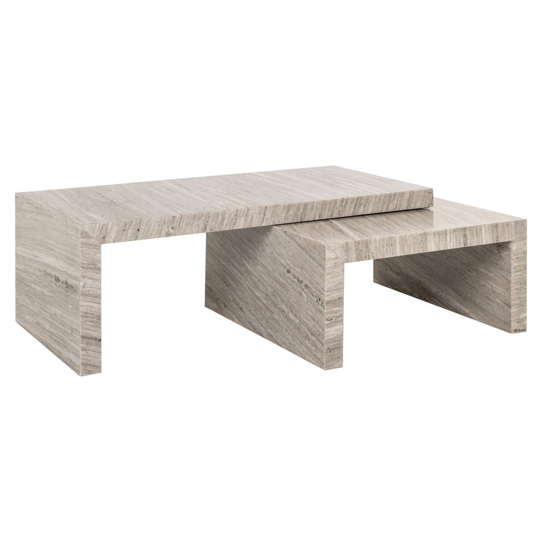 Salontafel Novaz sand (Set of 2)