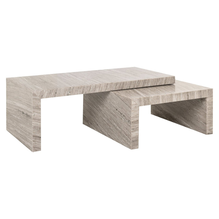 Salontafel Novaz sand (Set of 2)