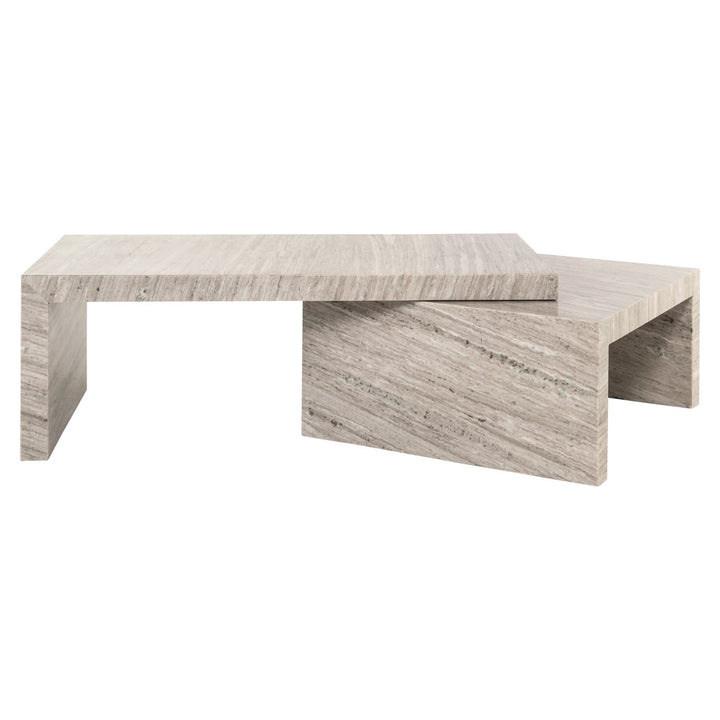 Salontafel Novaz sand (Set of 2)