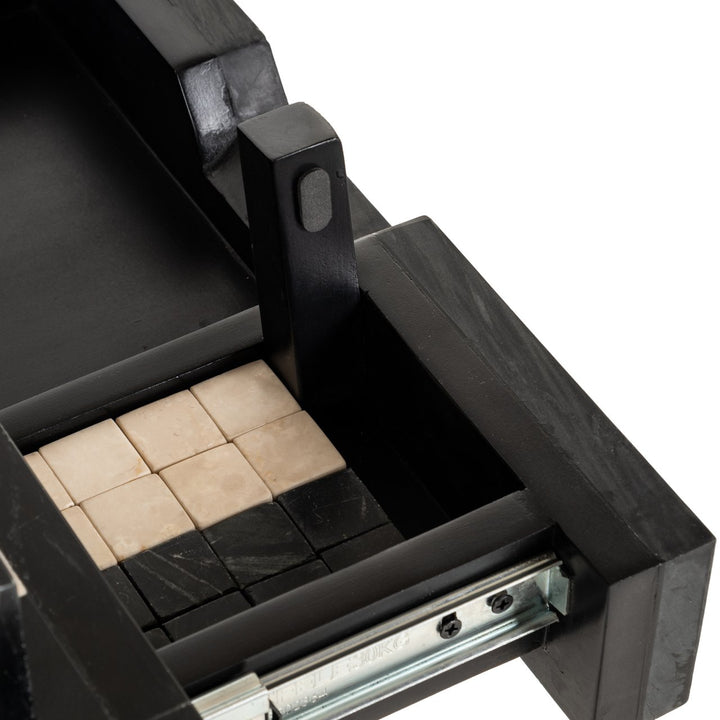 Bijzettafel Davos black
