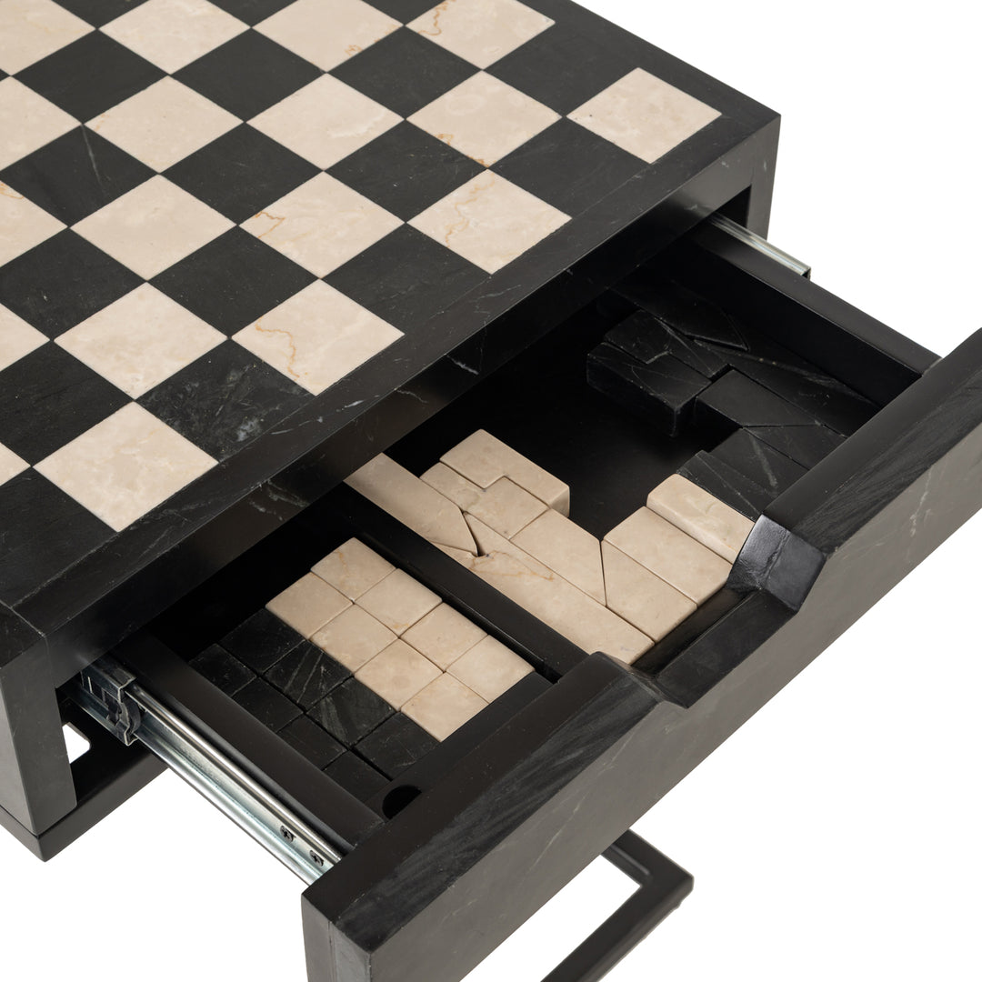 Bijzettafel Davos black