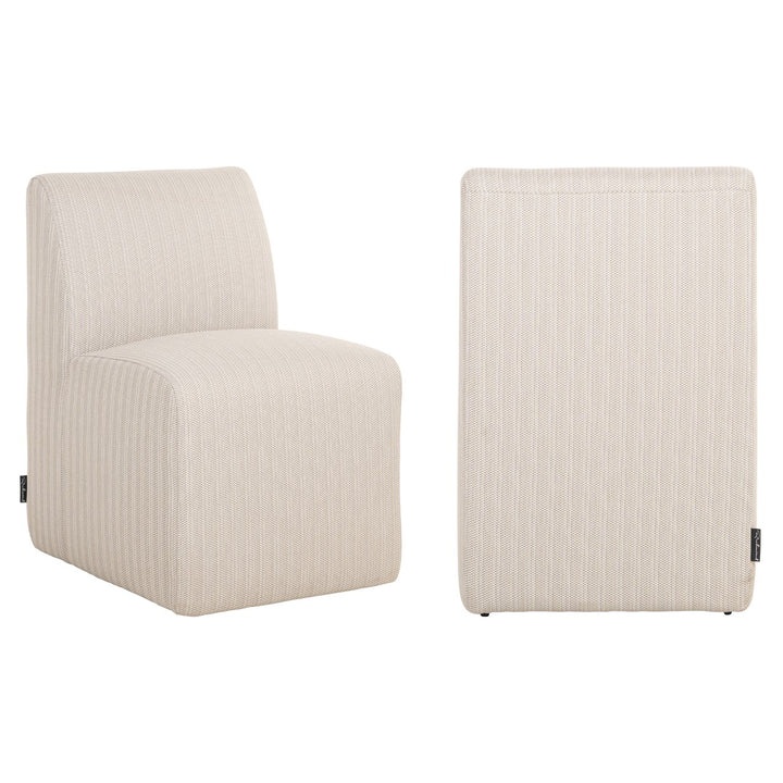Outdoor eetkamerstoel Riva beige