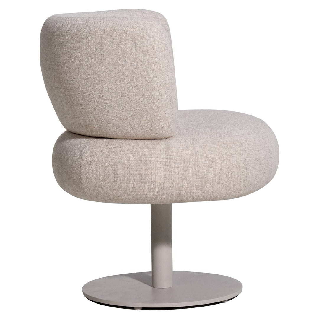 Outdoor eetkamerstoel Mason beige alpine swivel