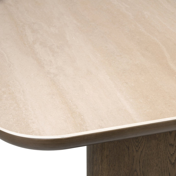 Eettafel Nando brown 230
