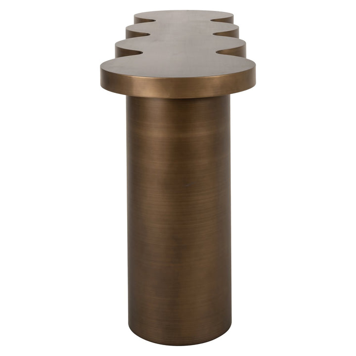 Console Bubba brushed gold