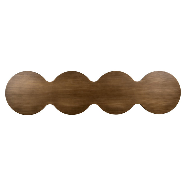 Console Bubba brushed gold