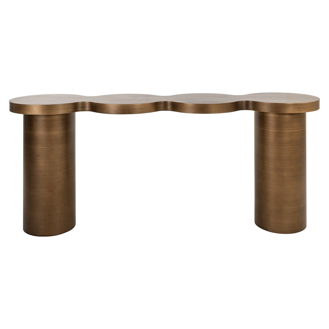 Console Bubba brushed gold