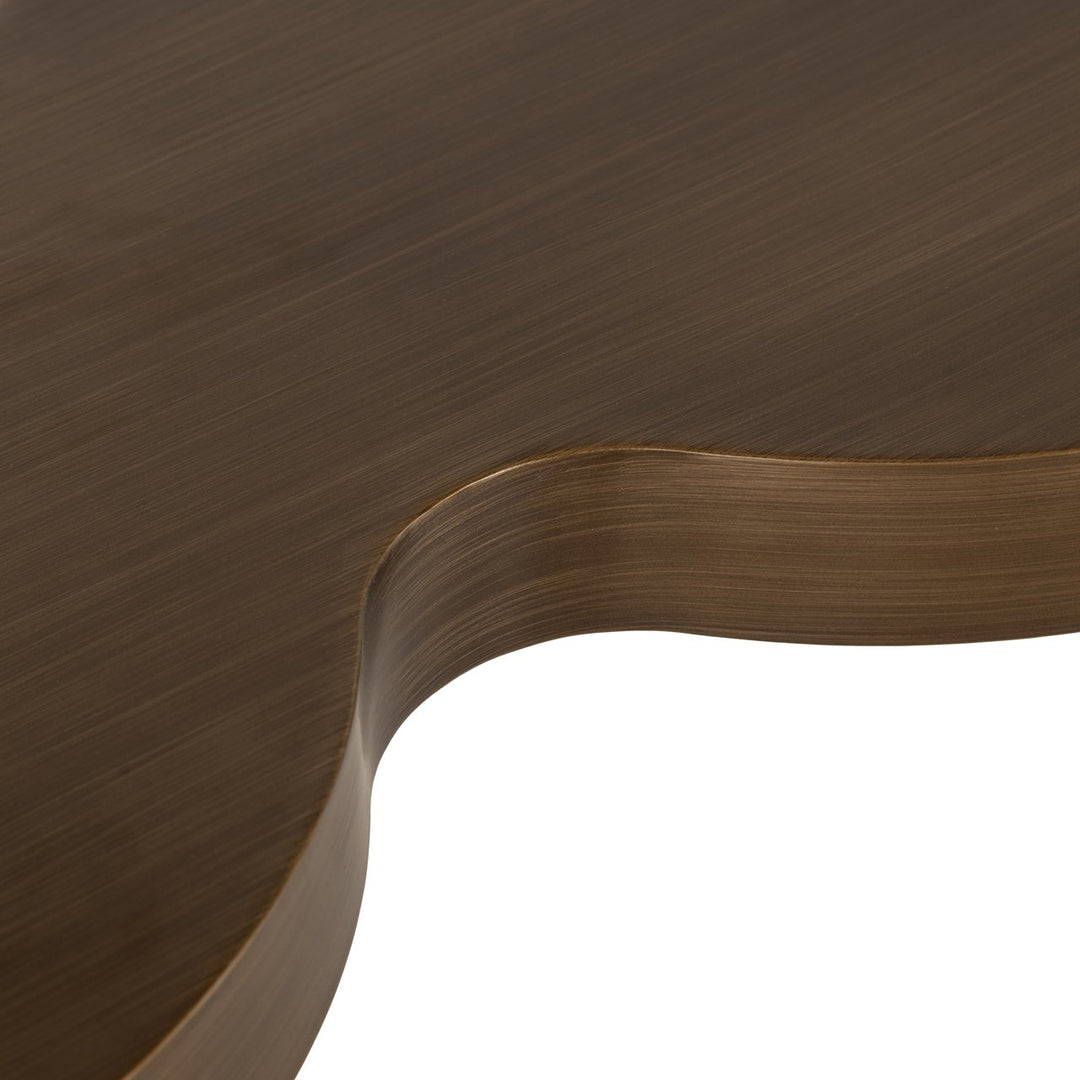 Console Bubba brushed gold