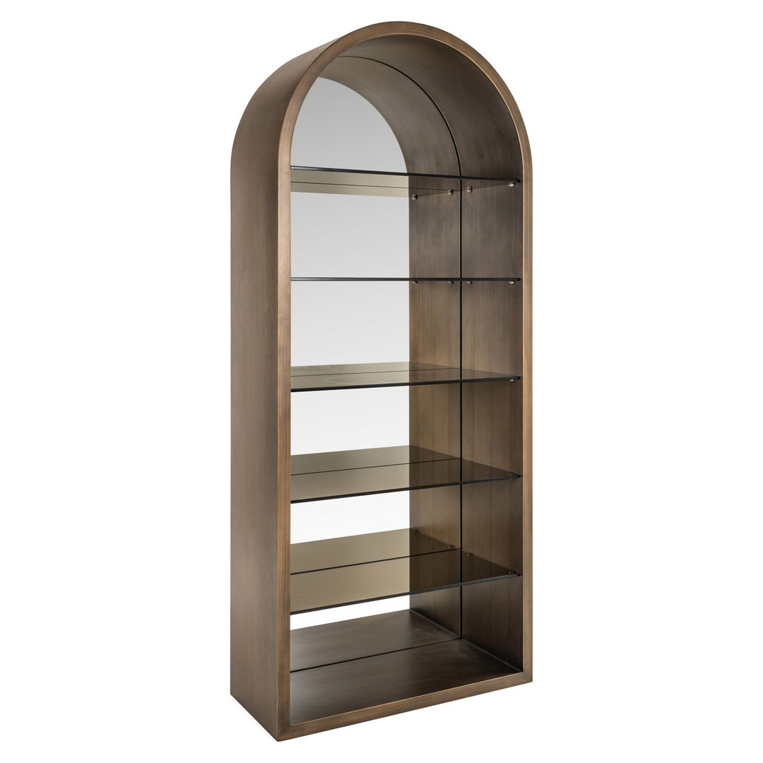 Wandkast Bowic brushed gold