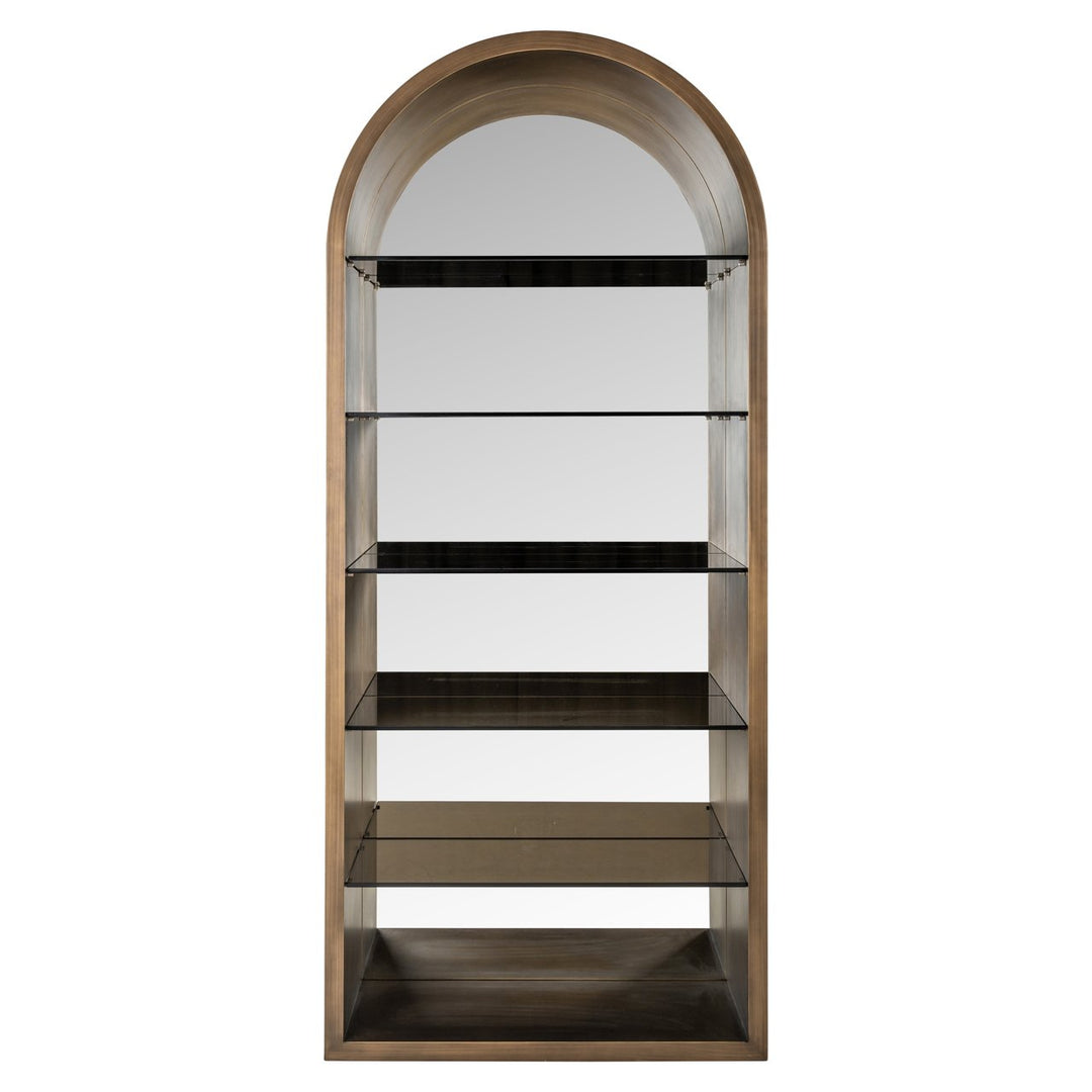 Wandkast Bowic brushed gold
