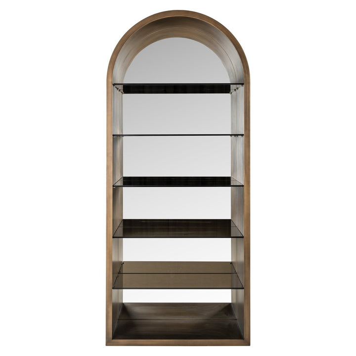 Wandkast Bowic brushed gold