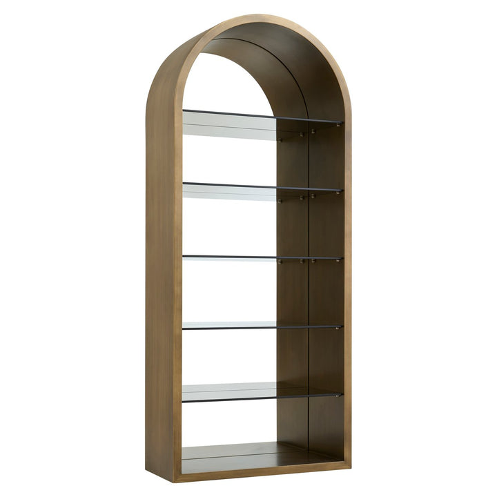 Wandkast Bowic brushed gold
