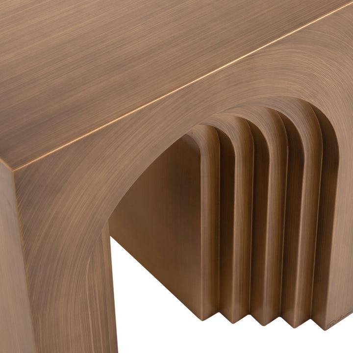 Bijzettafel Vevey brushed gold