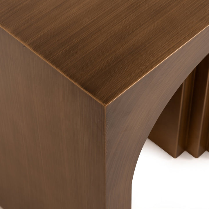Bijzettafel Vevey brushed gold