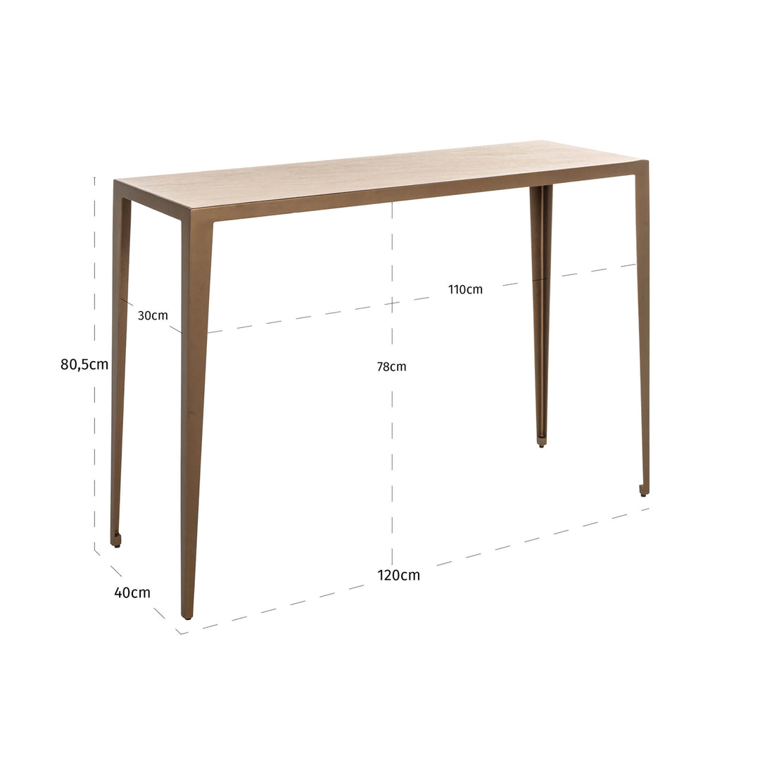 Console Severine beige