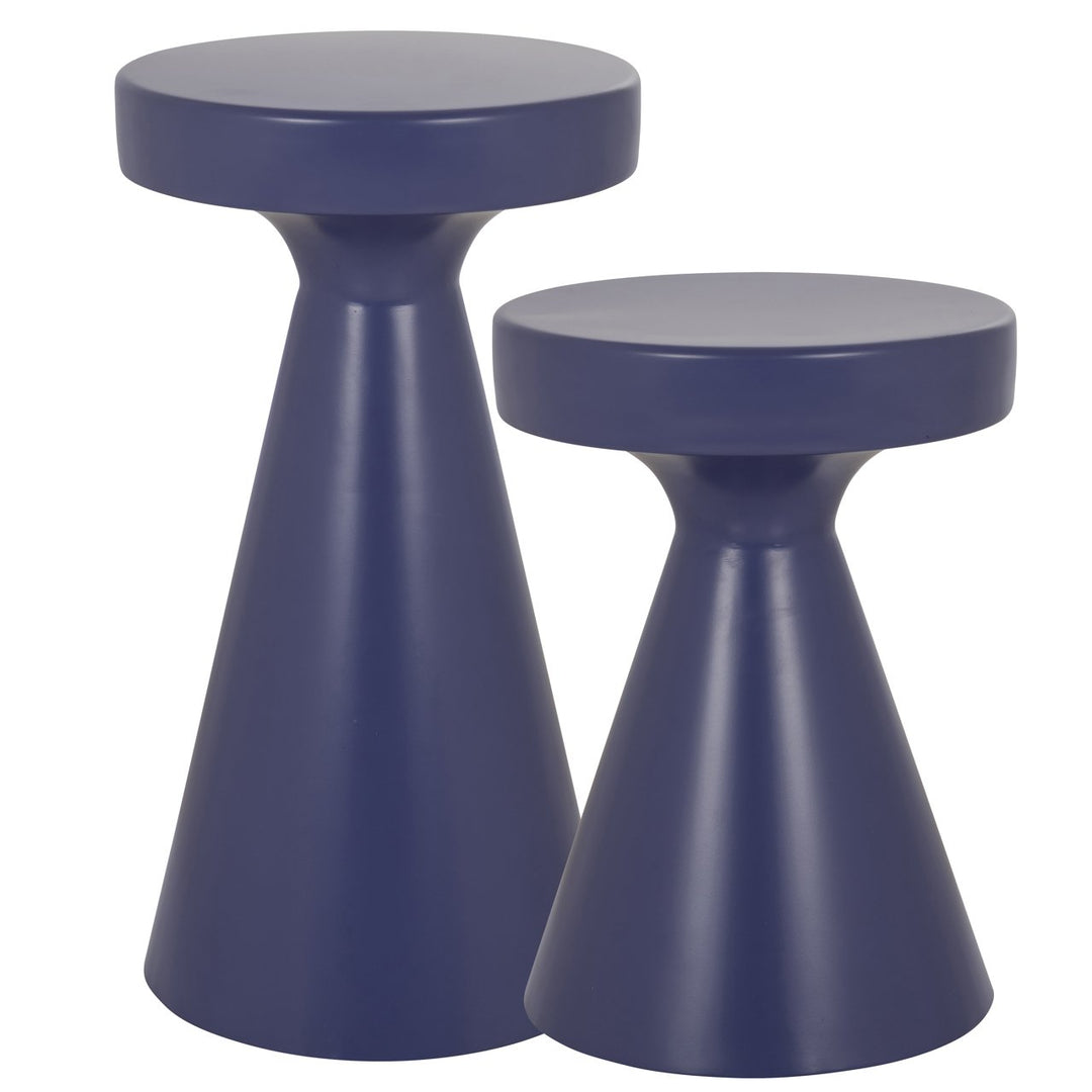 Bijzettafel Kimble purple large 30Ø