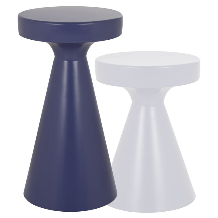 Bijzettafel Kimble purple large 30Ø