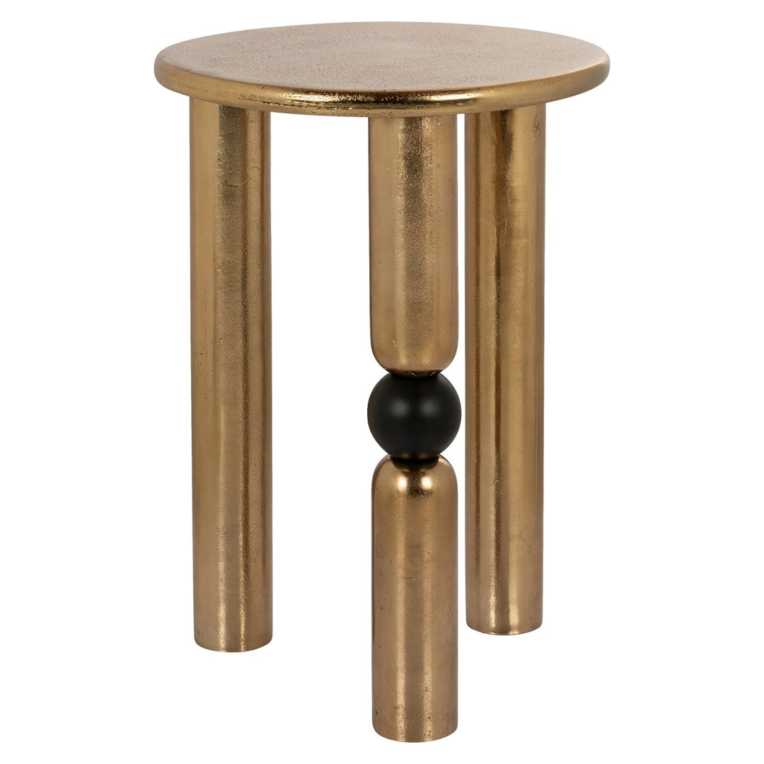 Bijzettafel Marshall gold 38Ø