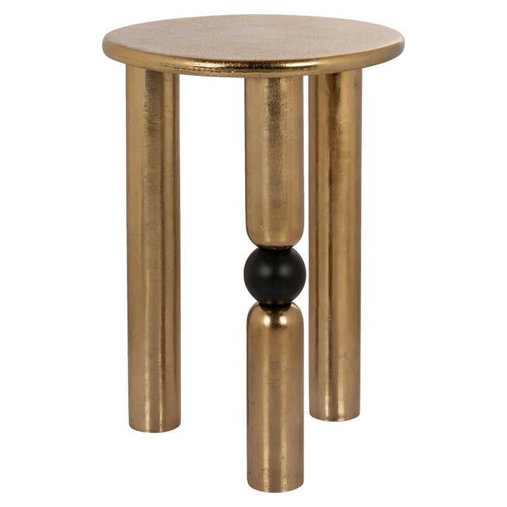 Bijzettafel Marshall gold 38Ø