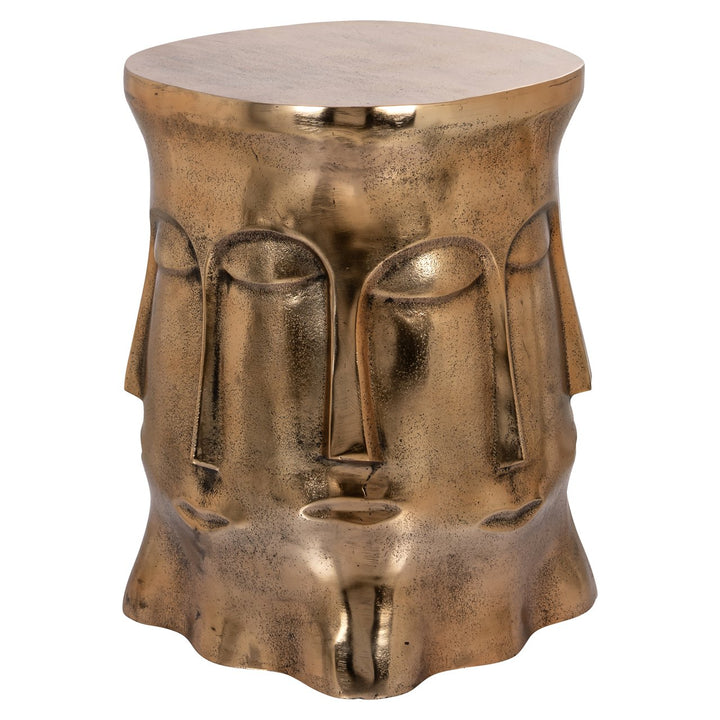 Bijzettafel Hedron gold