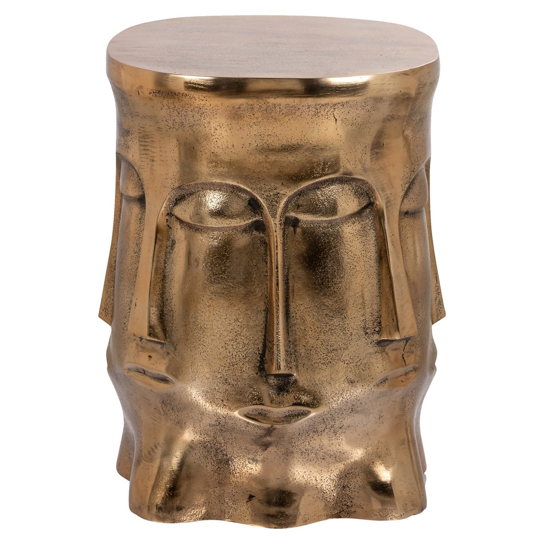 Bijzettafel Hedron gold