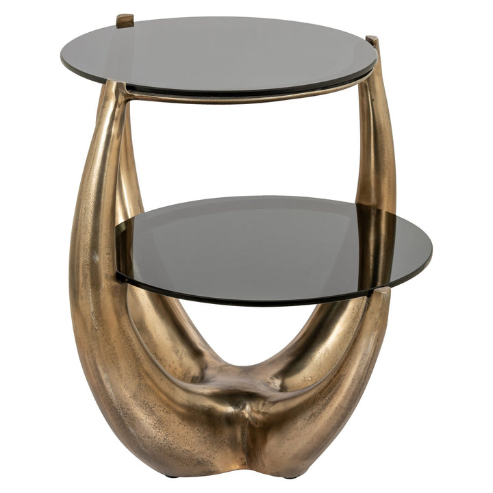 Bijzettafel Aida gold
