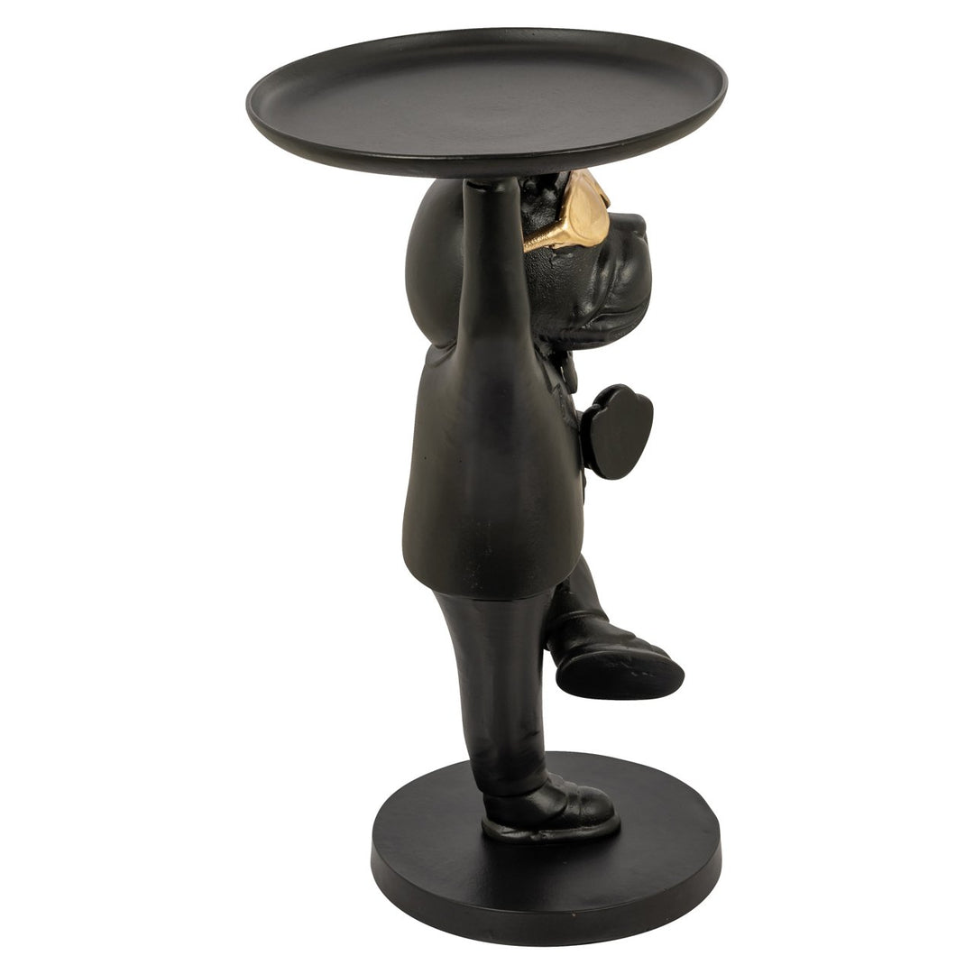 Bijzettafel Bullie black/gold