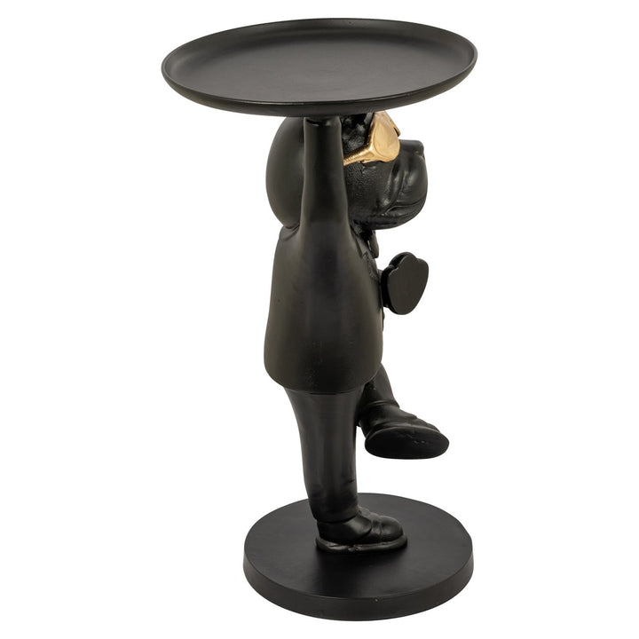 Bijzettafel Bullie black/gold