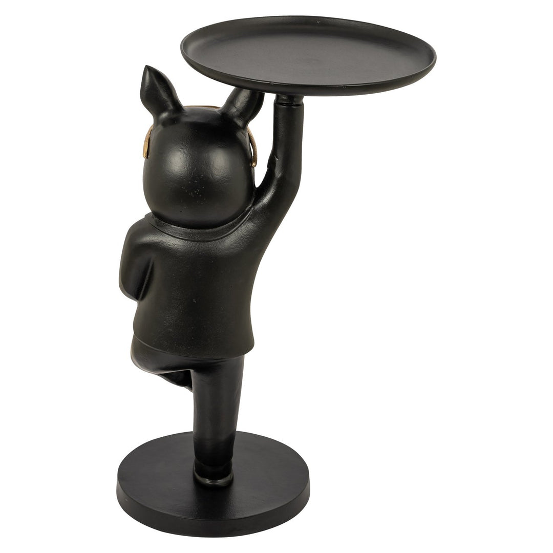 Bijzettafel Bullie black/gold