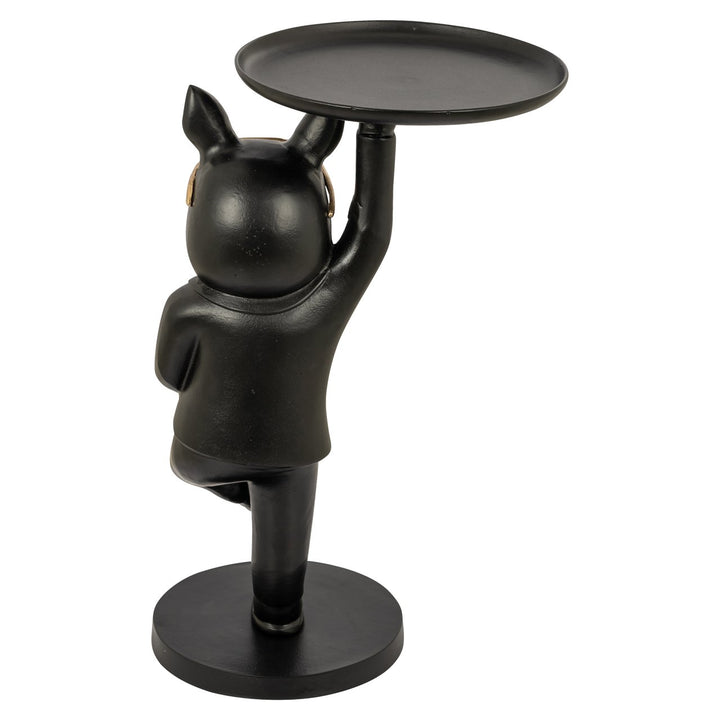 Bijzettafel Bullie black/gold