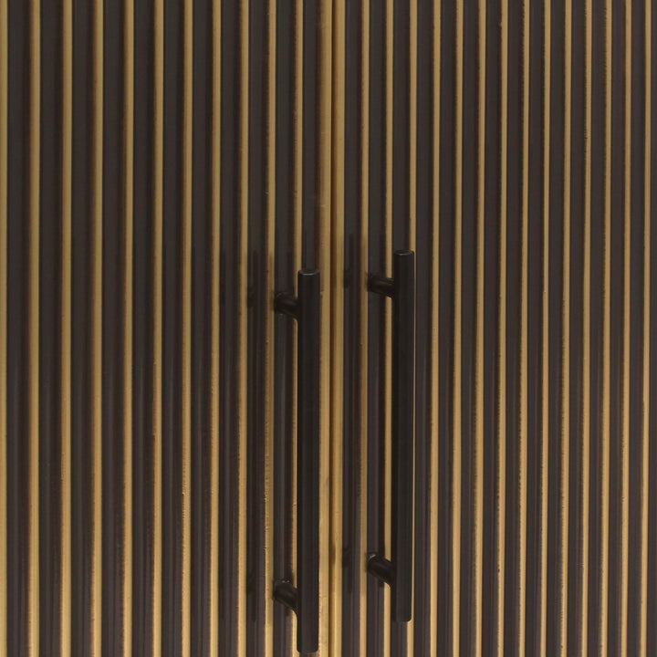 Opbergkast Les Arcs brushed gold