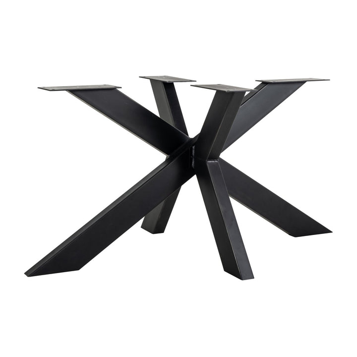 Eettafel Spider black base