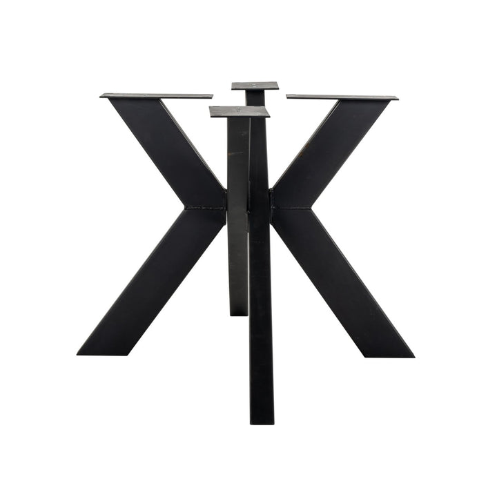 Eettafel Spider black base