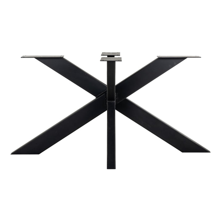 Eettafel Spider black base
