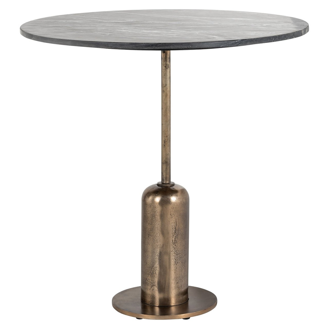 Bistrotafel Logan black/gold 75Ø