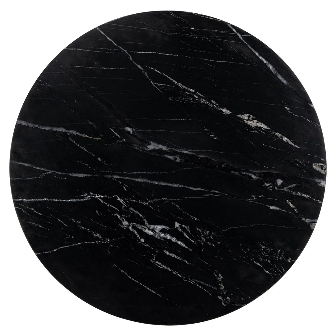 Bistrotafel Logan black/gold 75Ø