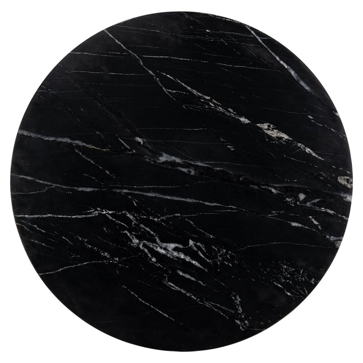 Bistrotafel Logan black/gold 75Ø