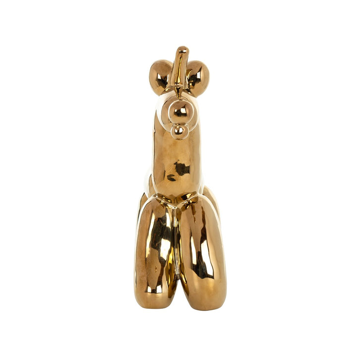 Decoratief object Balloonicorn gold