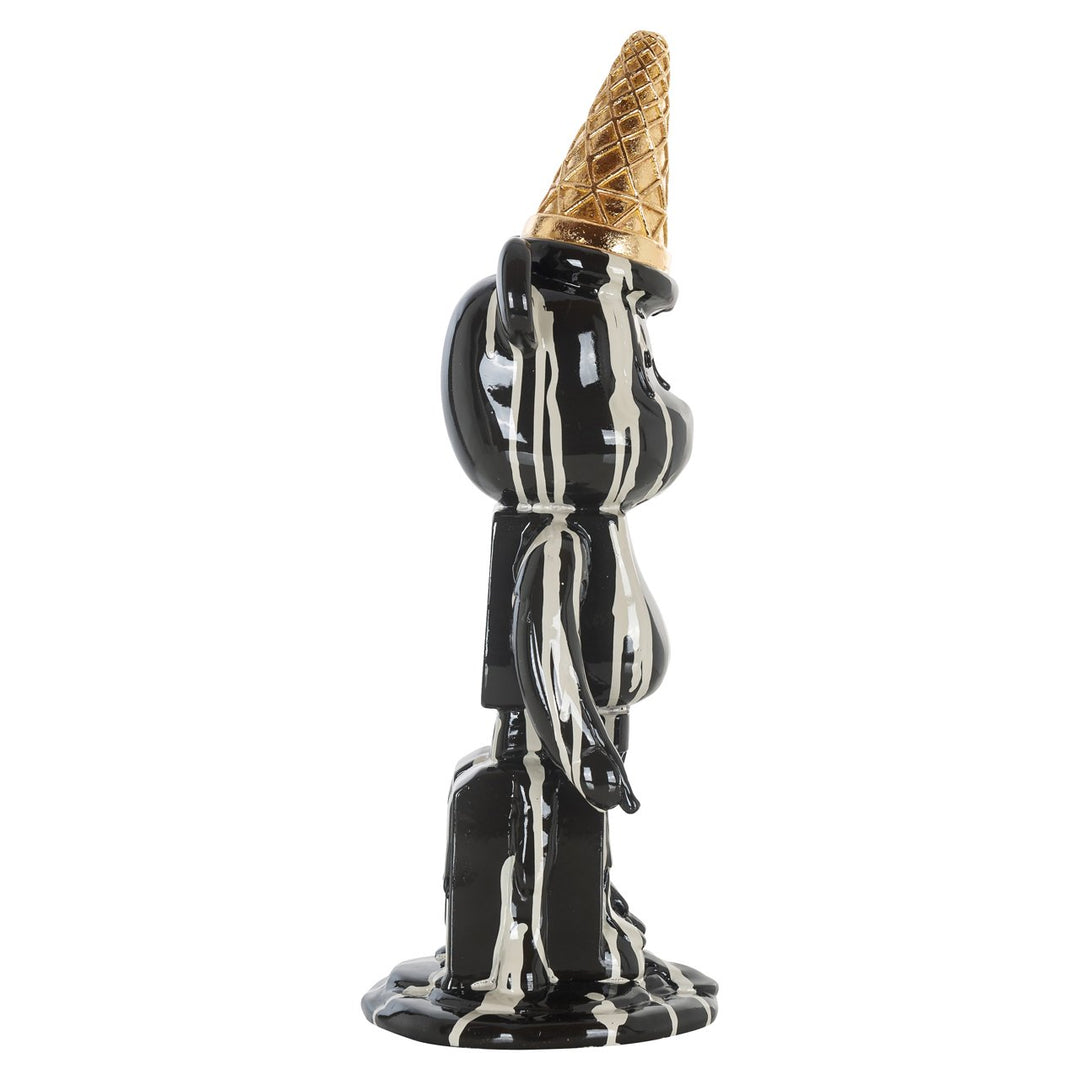 Decoratief object Icebear black