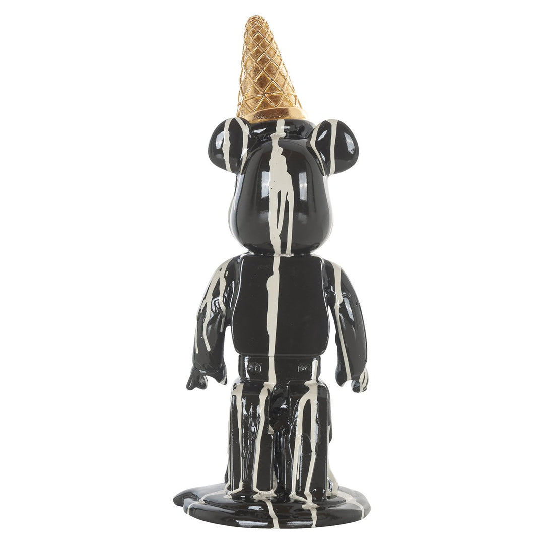 Decoratief object Icebear black