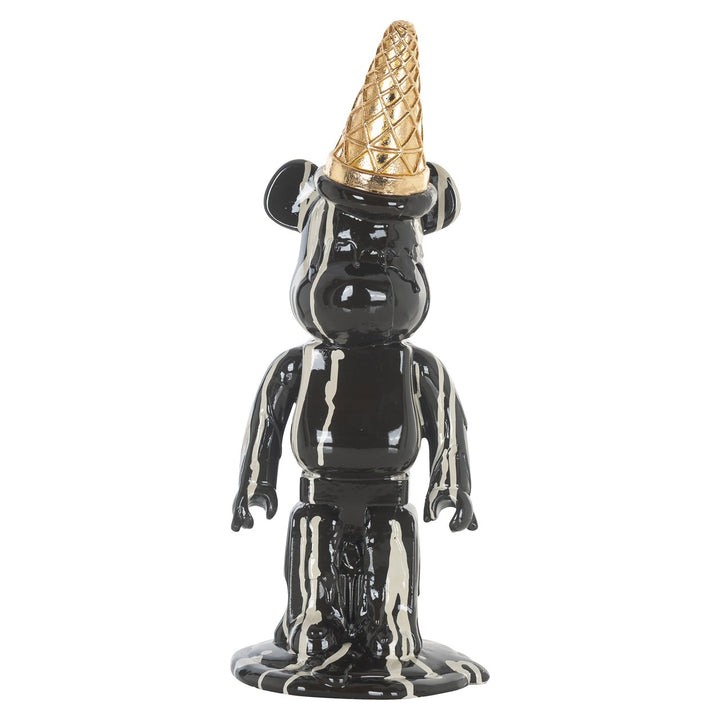 Decoratief object Icebear black