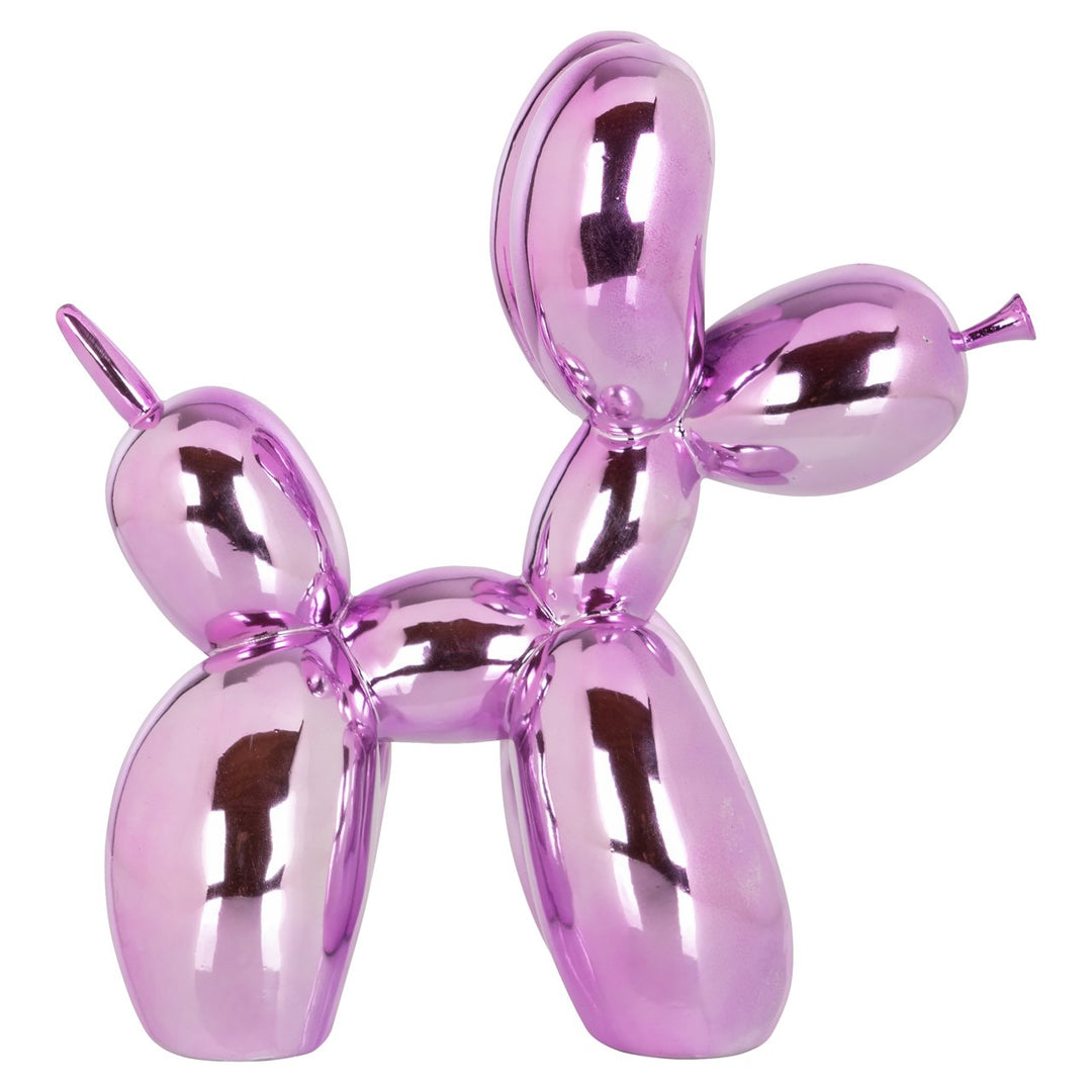 Decoratief object Dog pink