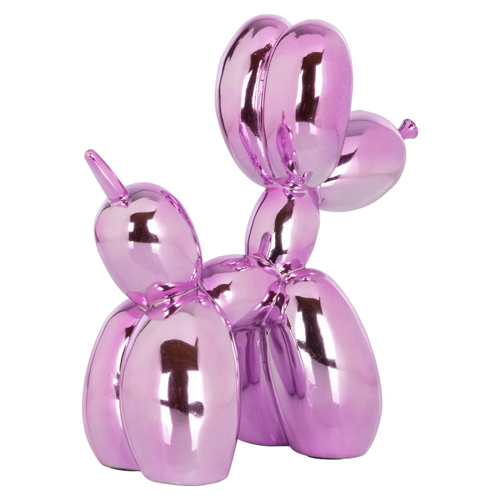 Decoratief object Dog pink