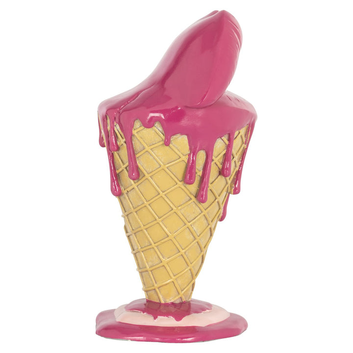 Decoratief object Lips pink