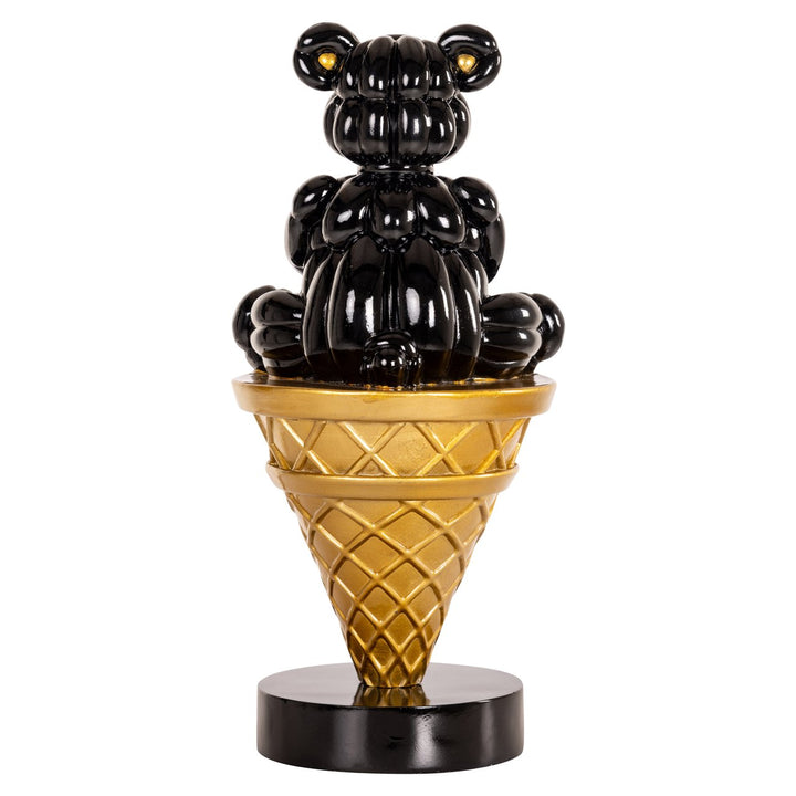 Decoratief object Harly black/gold
