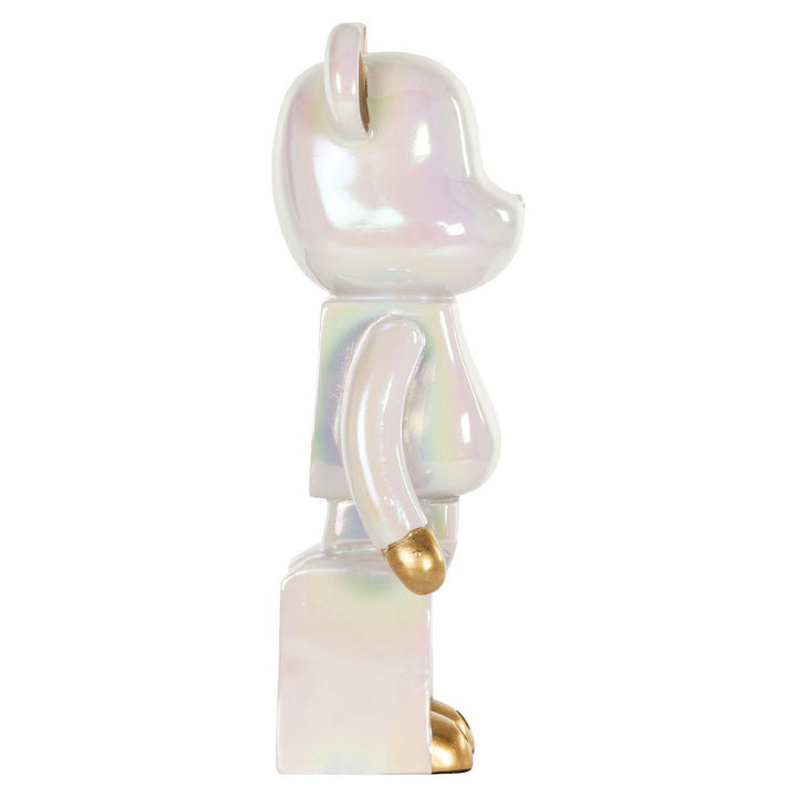 Decoratief object Ave white
