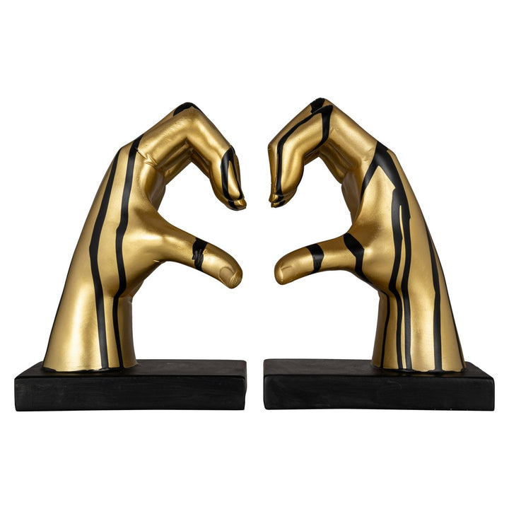 Boekenstandaards Love black/gold