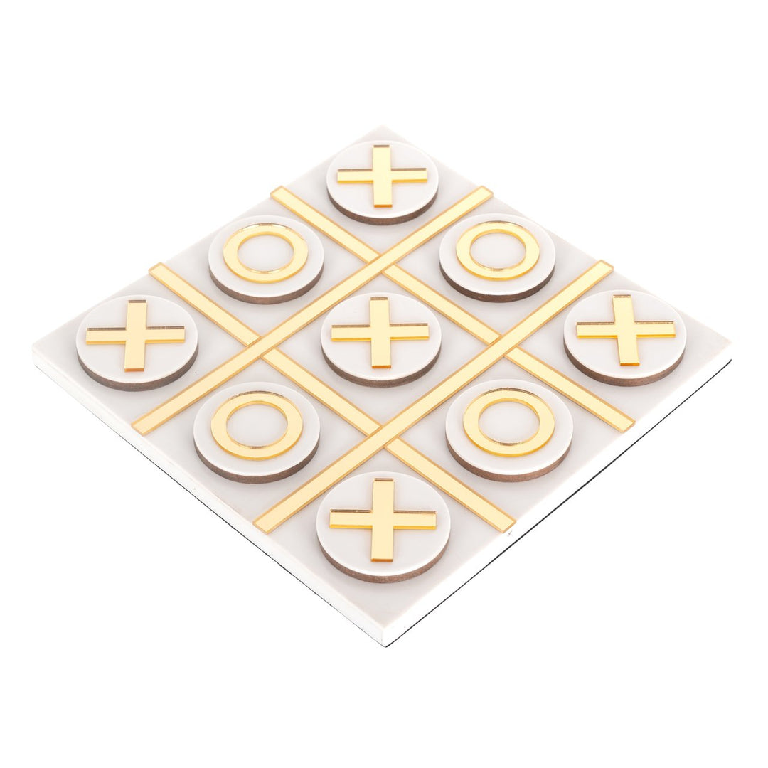 Decoratief spel Maylie white Tic-Tac-Toe