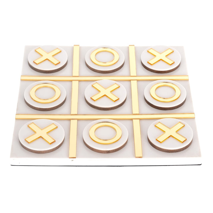 Decoratief spel Maylie white Tic-Tac-Toe